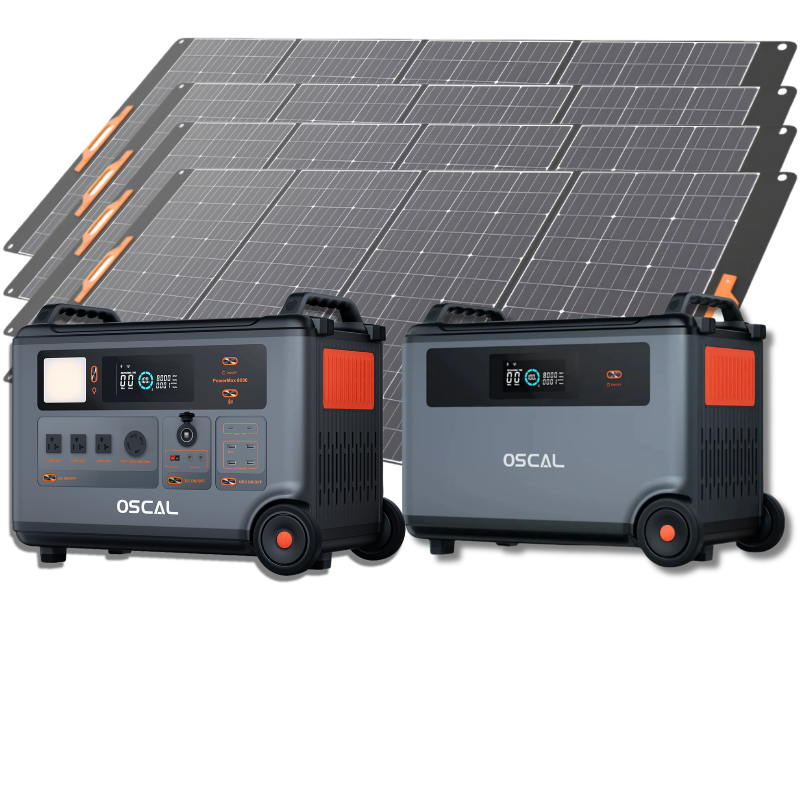 Oscal PowerMax 6000 Portable Power Station 6000W 3600Wh