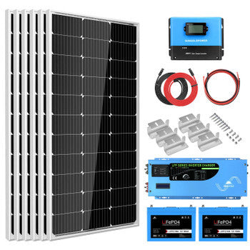 SunGoldPower 3000W 12V 600W Off-Grid Solar Kit SGK-PRO3