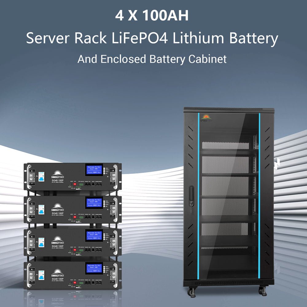 SunGoldPower 10000W 48V 20.48kWh Off-Grid Solar Kit SGR-10K20E