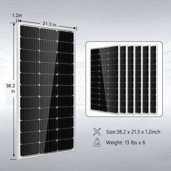 SunGoldPower 3000W 12V 600W Off-Grid Solar Kit SGK-PRO3