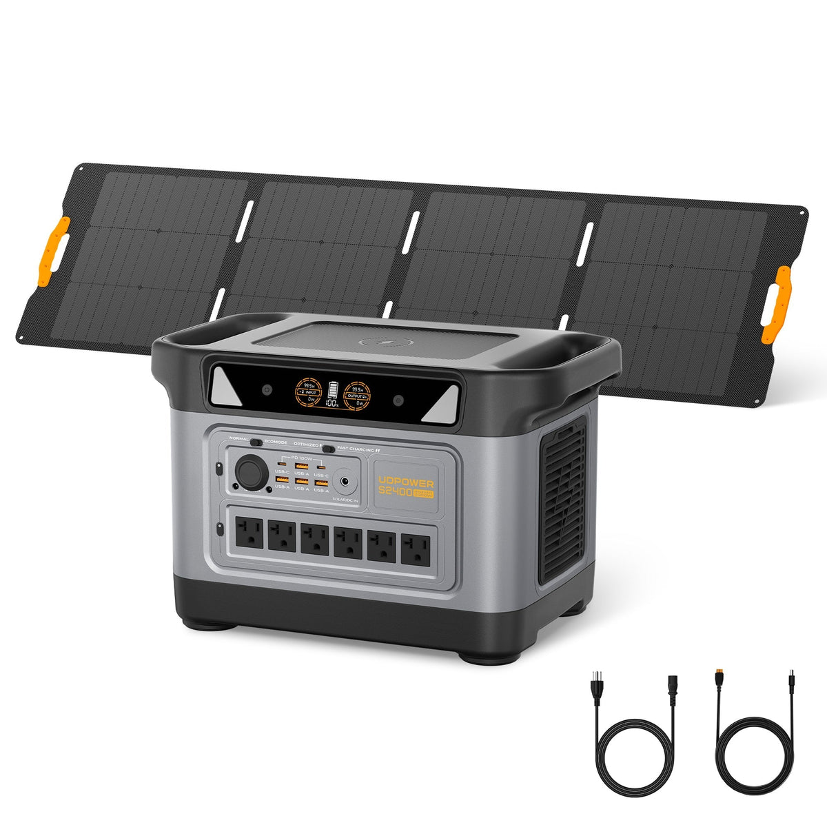 UDPOWER S2400 2400W LiFePO4 Portable Power Station