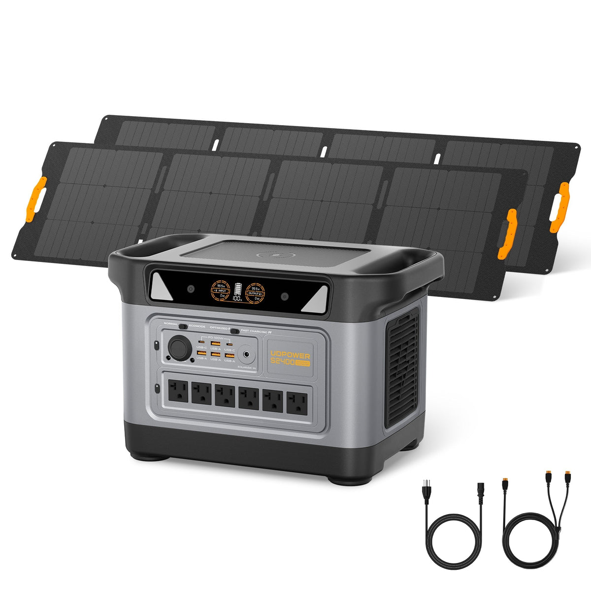 UDPOWER S2400 2400W LiFePO4 Portable Power Station