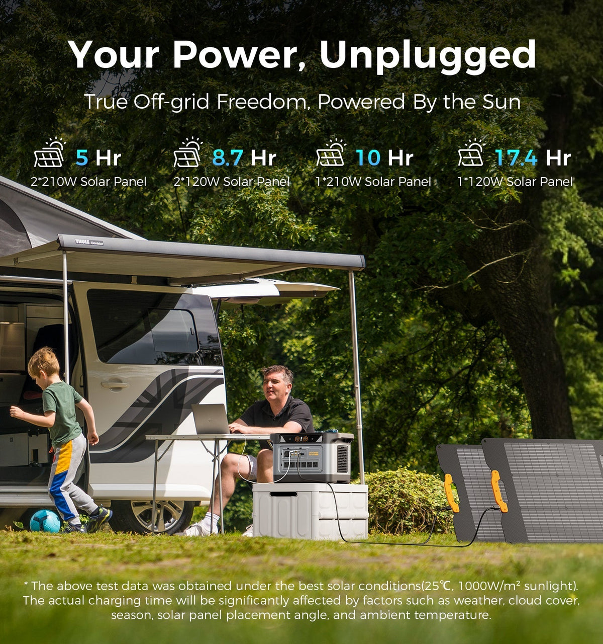 UDPOWER S2400 2400W LiFePO4 Portable Power Station