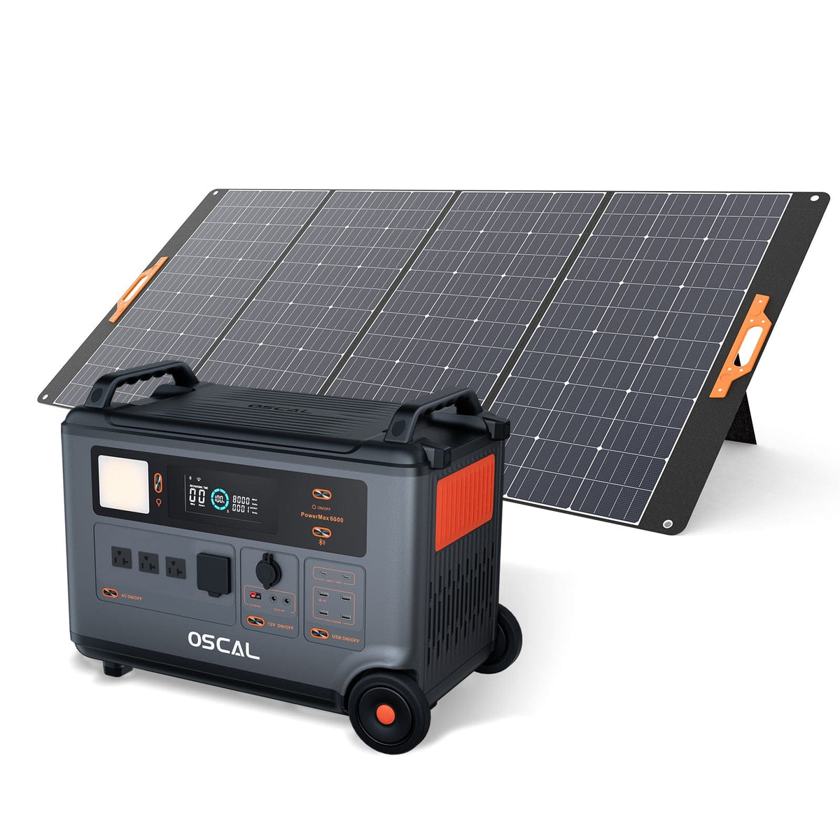 Oscal PowerMax 6000 Portable Power Station 6000W 3600Wh