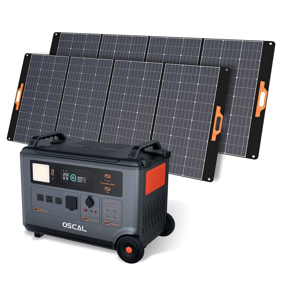 Oscal PowerMax 6000 Portable Power Station 6000W 3600Wh