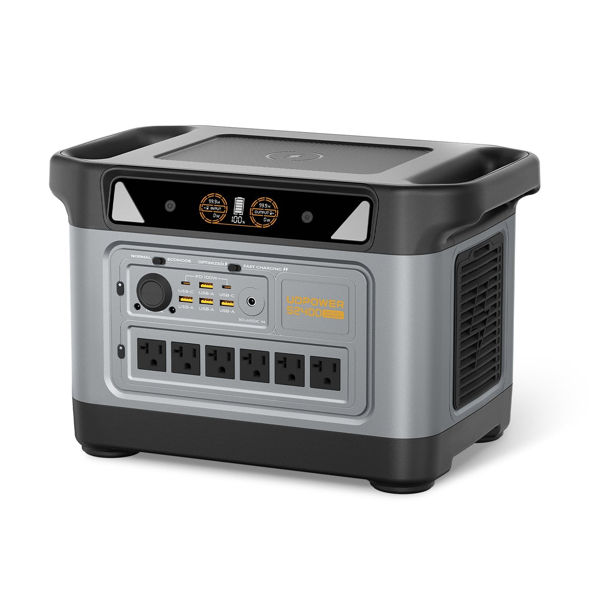 UDPOWER S2400 2400W LiFePO4 Portable Power Station