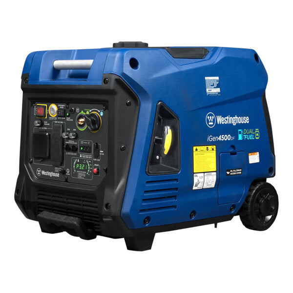 Westinghouse 4500W Dual Fuel Portable Inverter Generator iGen4500DF