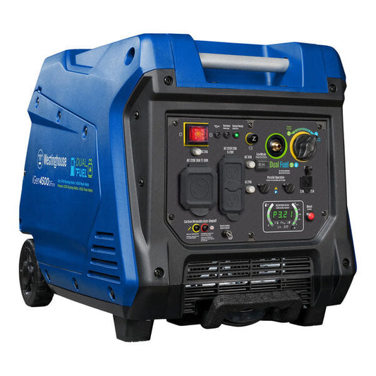Westinghouse 4500W Dual-Fuel Portable Inverter Generator iGen4500DFcv