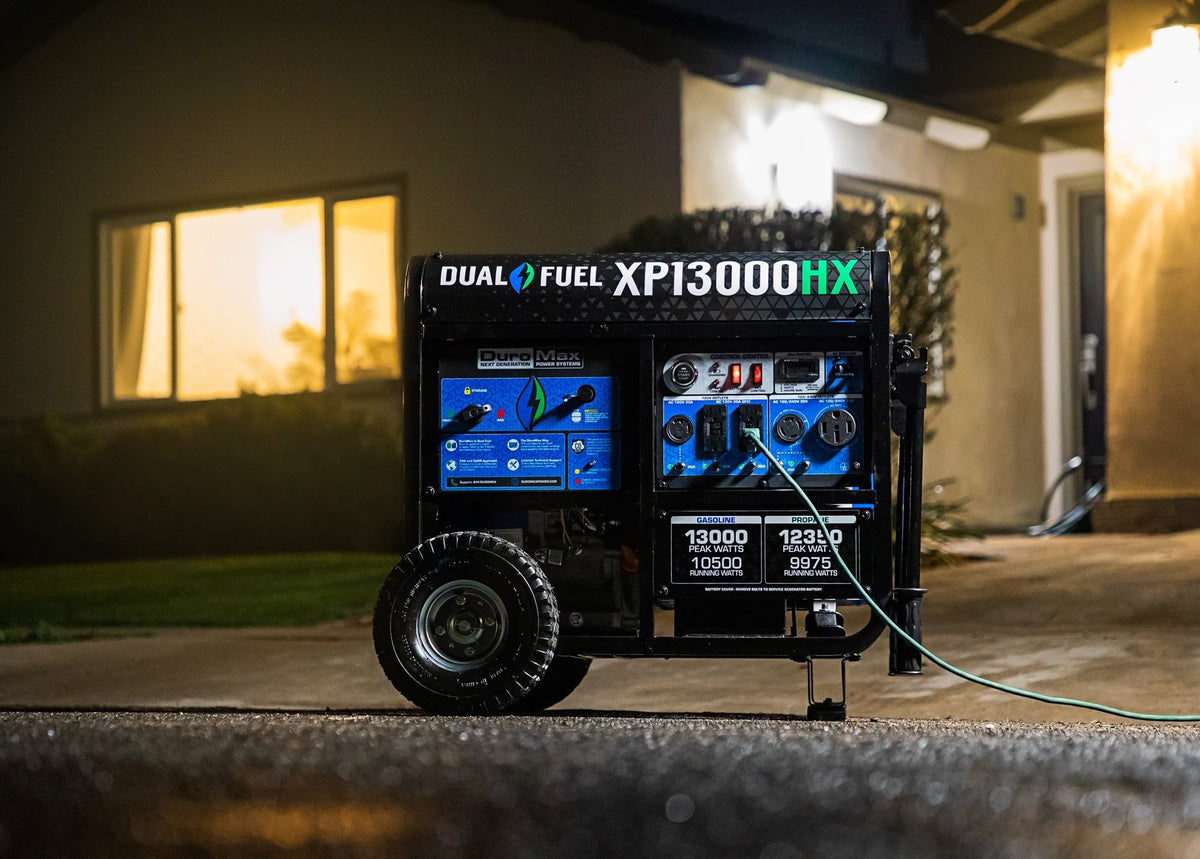 DuroMax XP13000HX Dual Fuel Portable Generator 13000W