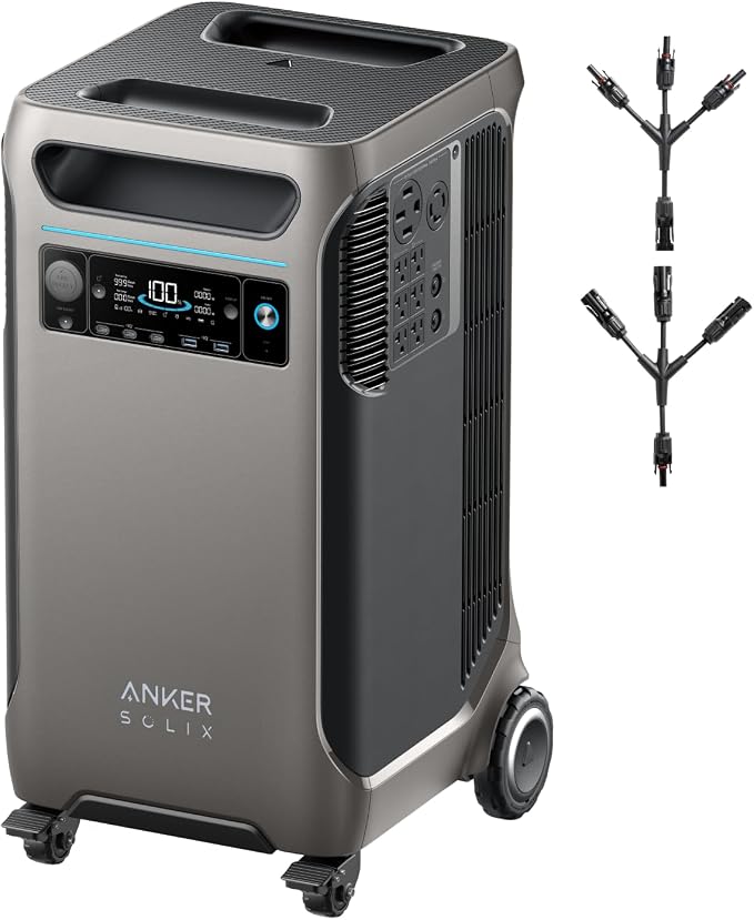 Anker SOLIX F3800 Portable Power Station 6000W 3840Wh