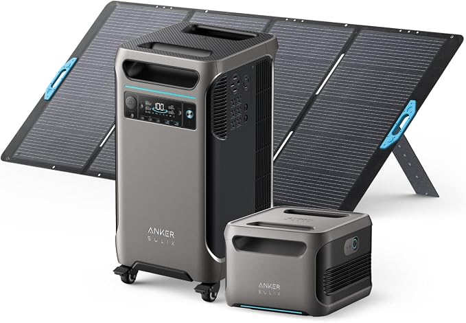 Anker SOLIX F3800 Portable Power Station 6000W 7680Wh