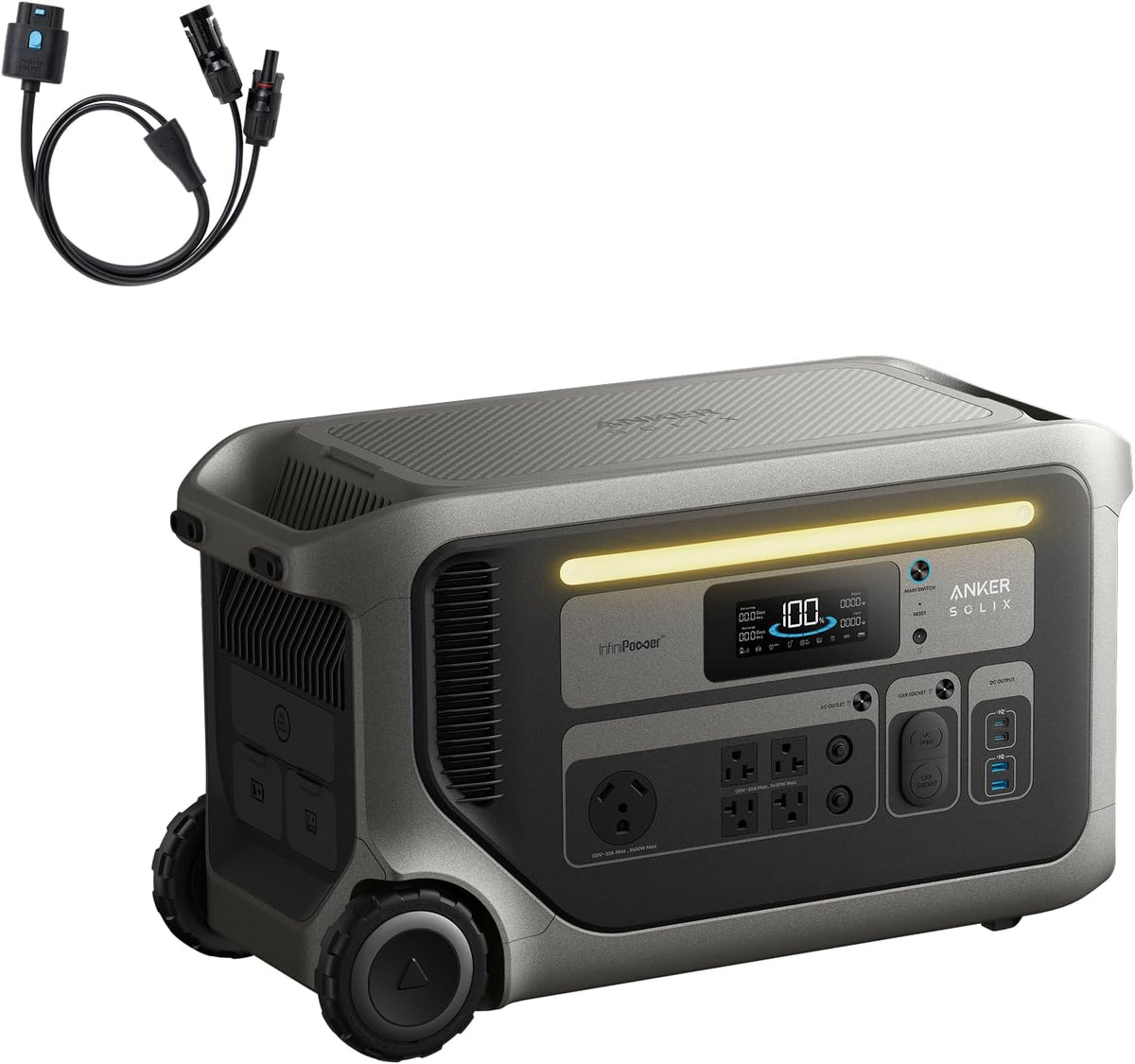 Anker SOLIX F3000 Portable Power Station 3072Wh 3600W