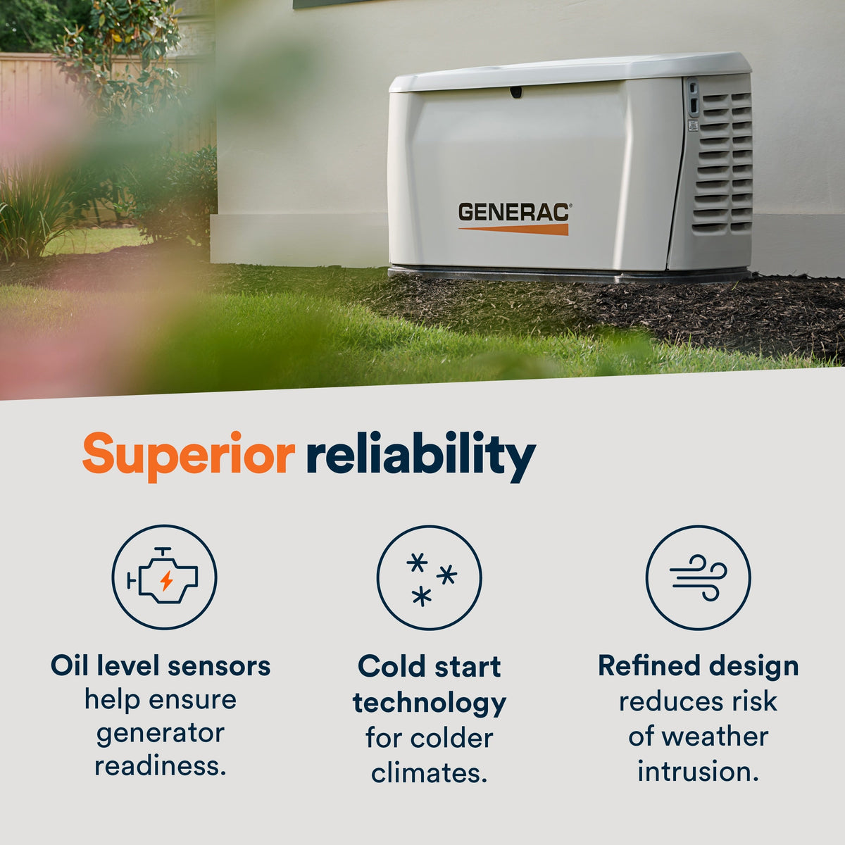 Generac 7329 Next Generation Dual Fuel Standby Generator 200A