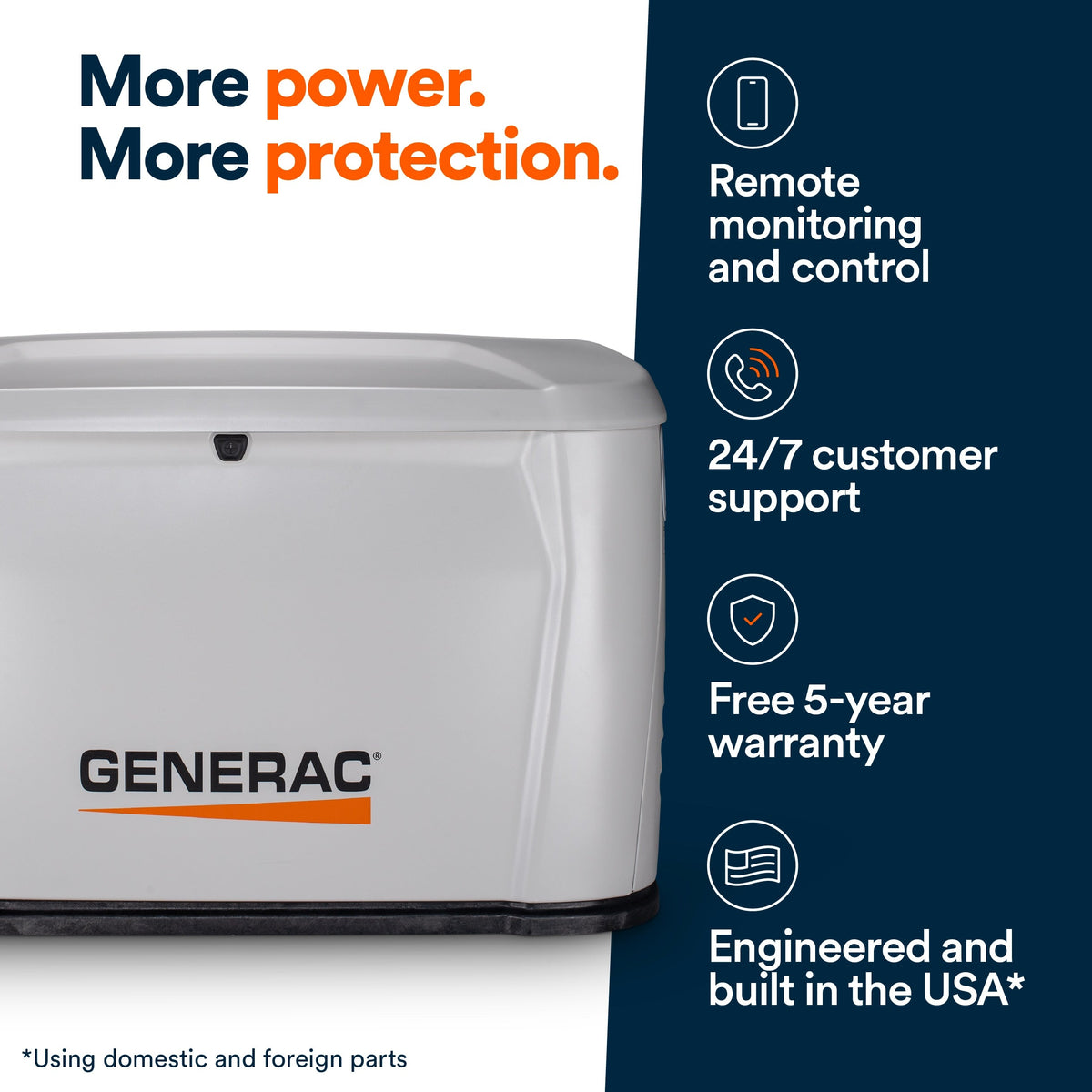 Generac 7329 Next Generation Dual Fuel Standby Generator 200A