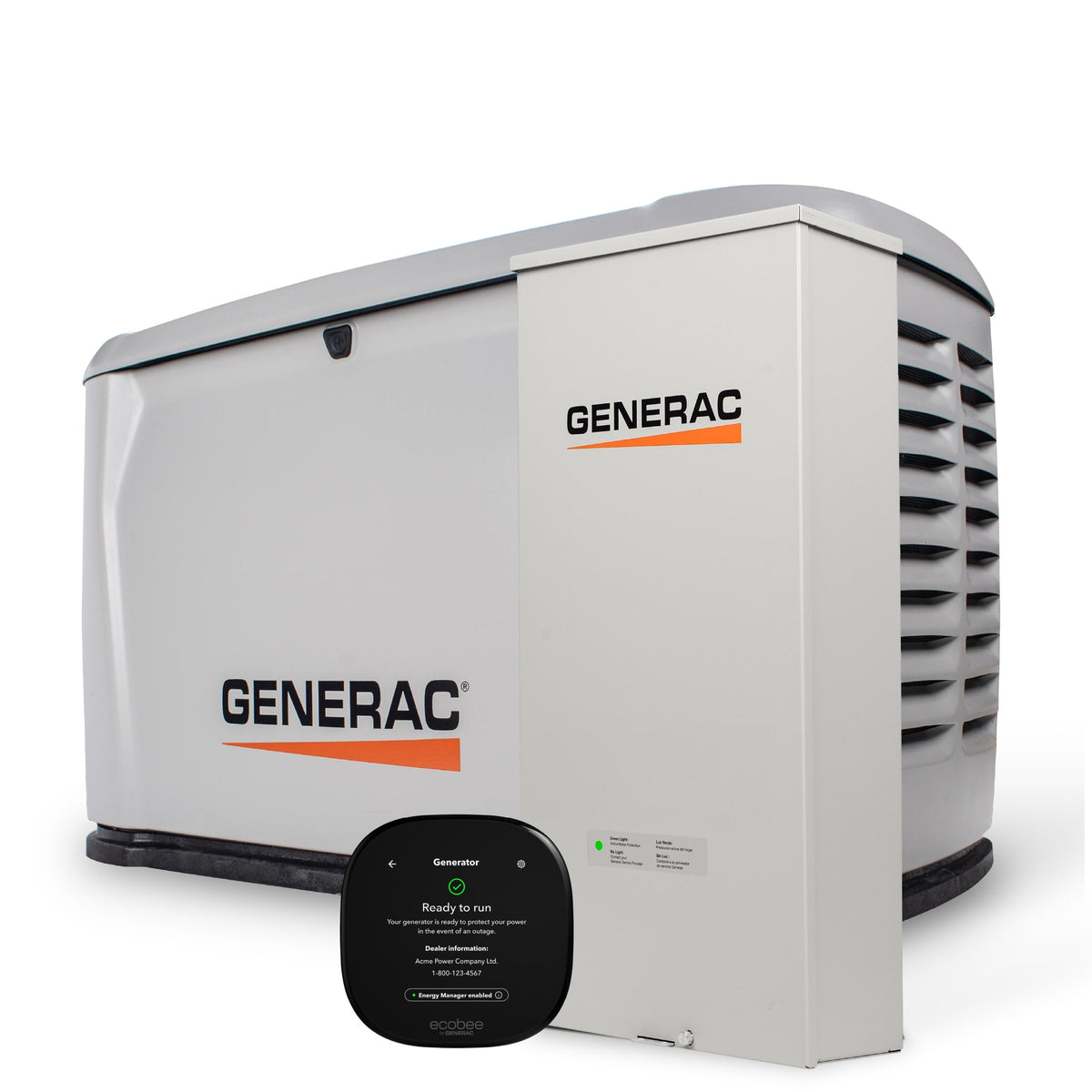 Generac 7329 Next Generation Dual Fuel Standby Generator 200A