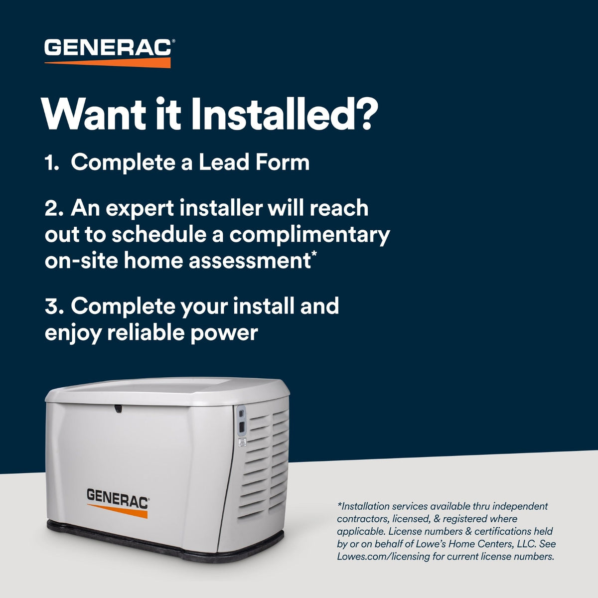 Generac 7329 Next Generation Dual Fuel Standby Generator 200A