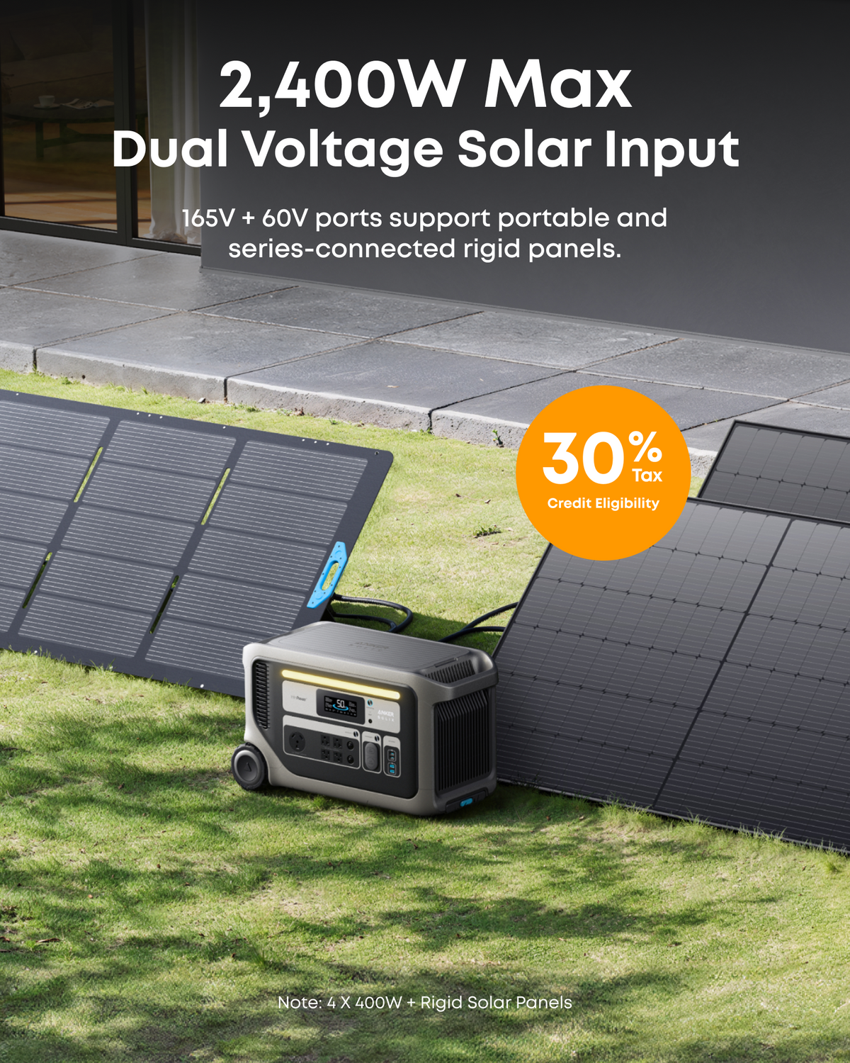 Anker SOLIX F3000 Portable Power Station 3600W 3072Wh