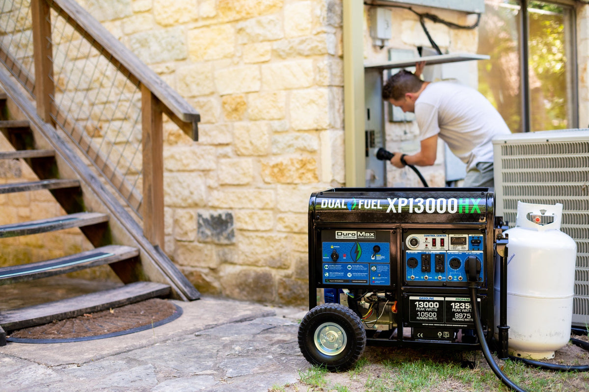 DuroMax XP13000HX Dual Fuel Portable Generator 13000W