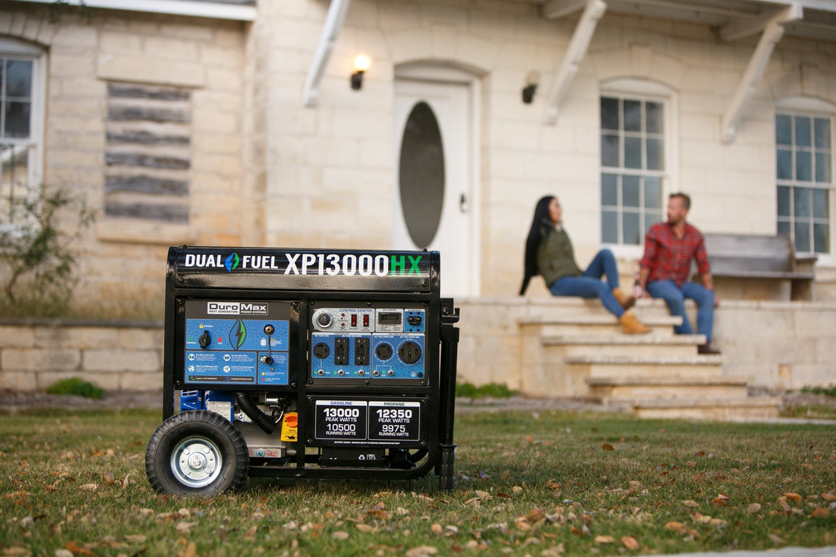 DuroMax XP13000HX Dual Fuel Portable Generator 13000W