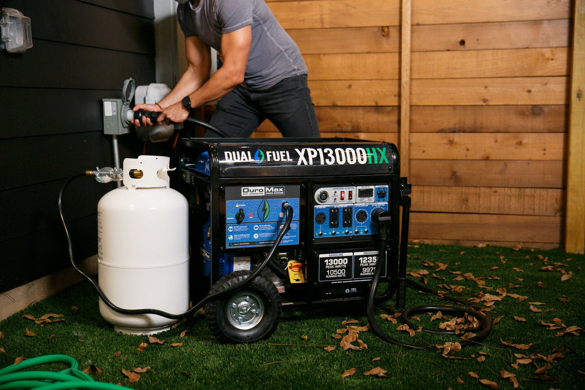 DuroMax XP13000HX Dual Fuel Portable Generator 13000W