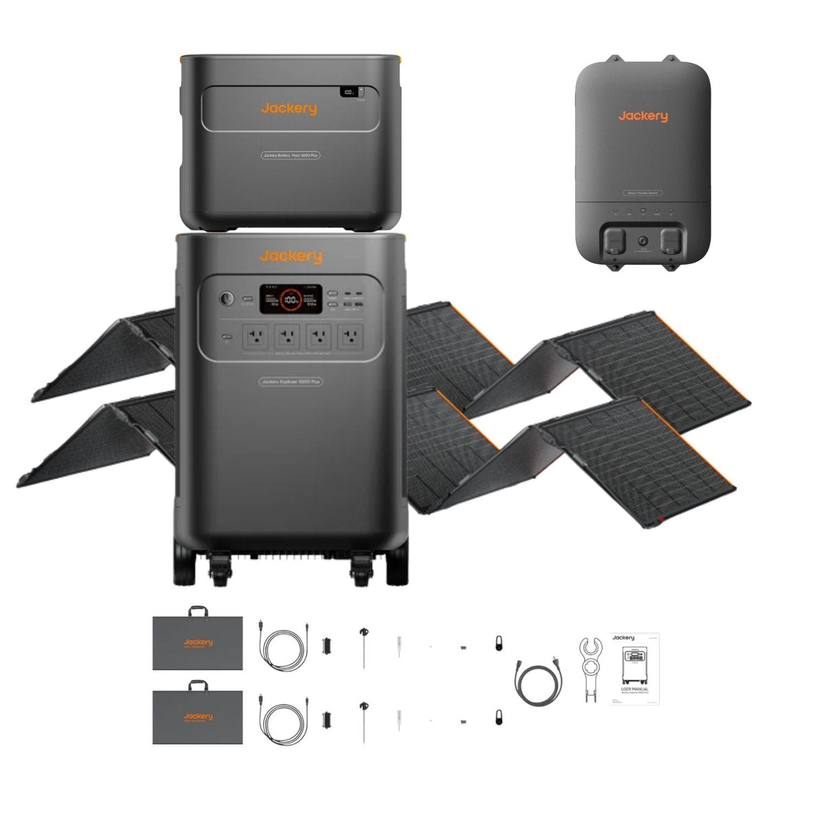Jackery Explorer 5000 Plus Portable Power Station 7200W 5040Wh