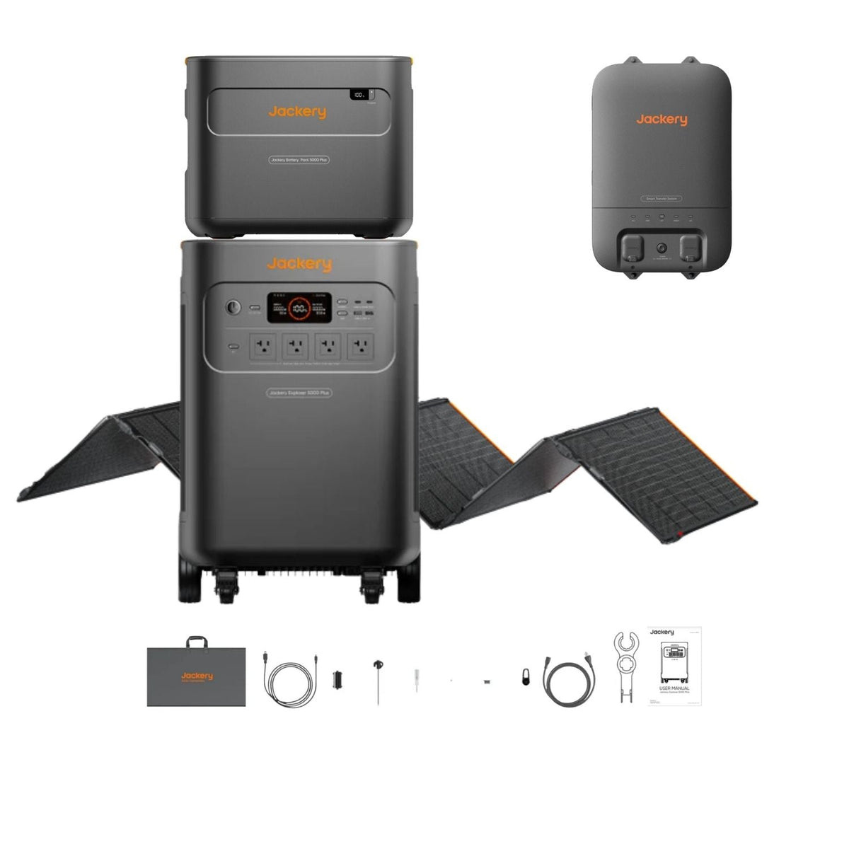 Jackery Explorer 5000 Plus Portable Power Station 7200W 5040Wh