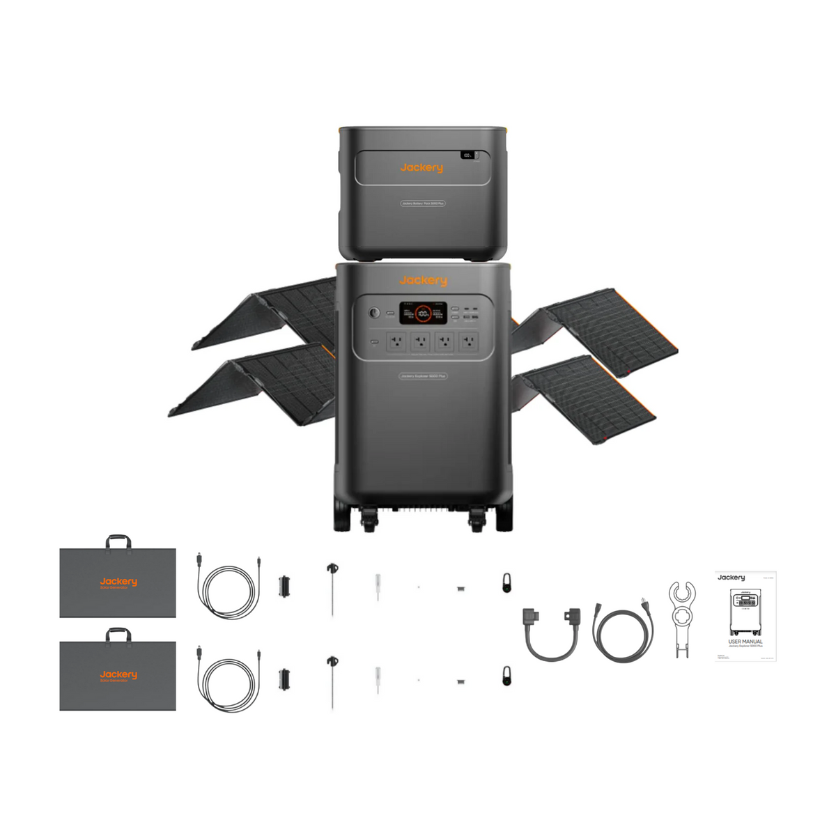 Jackery Explorer 5000 Plus Portable Power Station 7200W 5040Wh