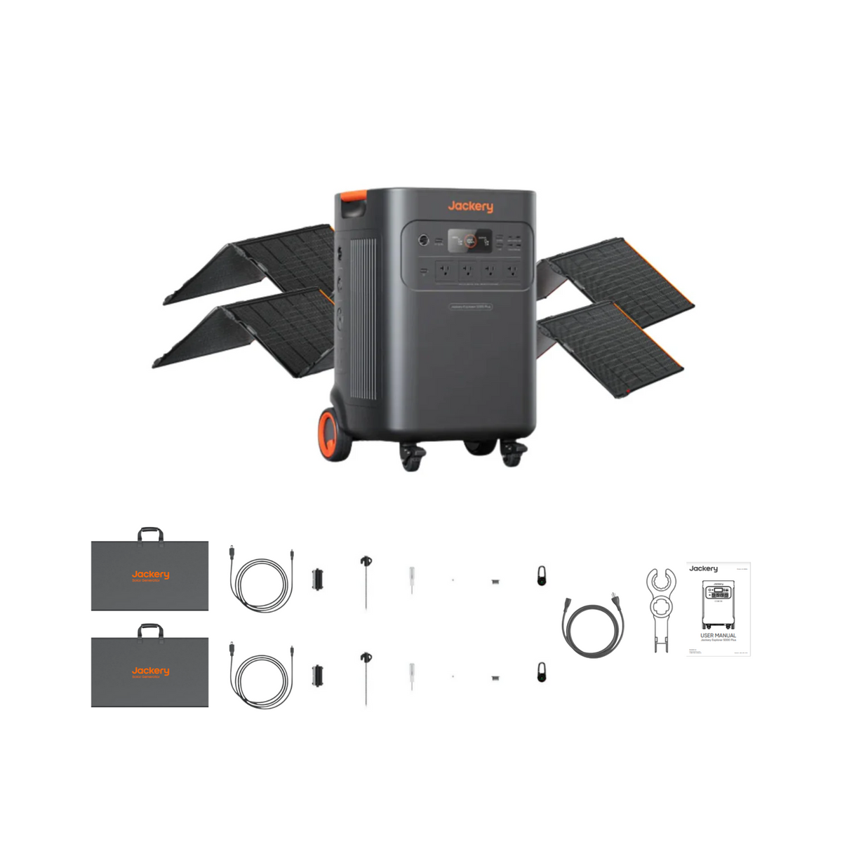 Jackery Explorer 5000 Plus Portable Power Station 7200W 5040Wh