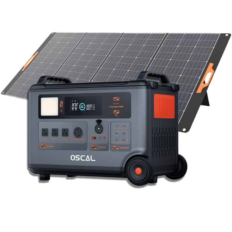 Oscal PowerMax 6000 Portable Power Station 6000W 3600Wh