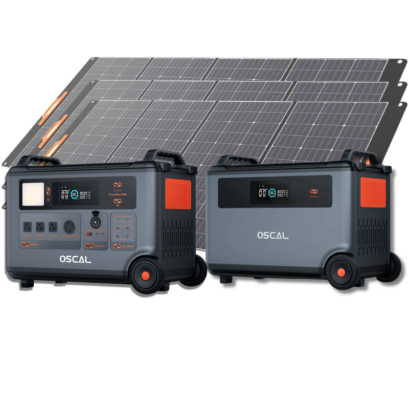Oscal PowerMax 6000 Portable Power Station 6000W 3600Wh