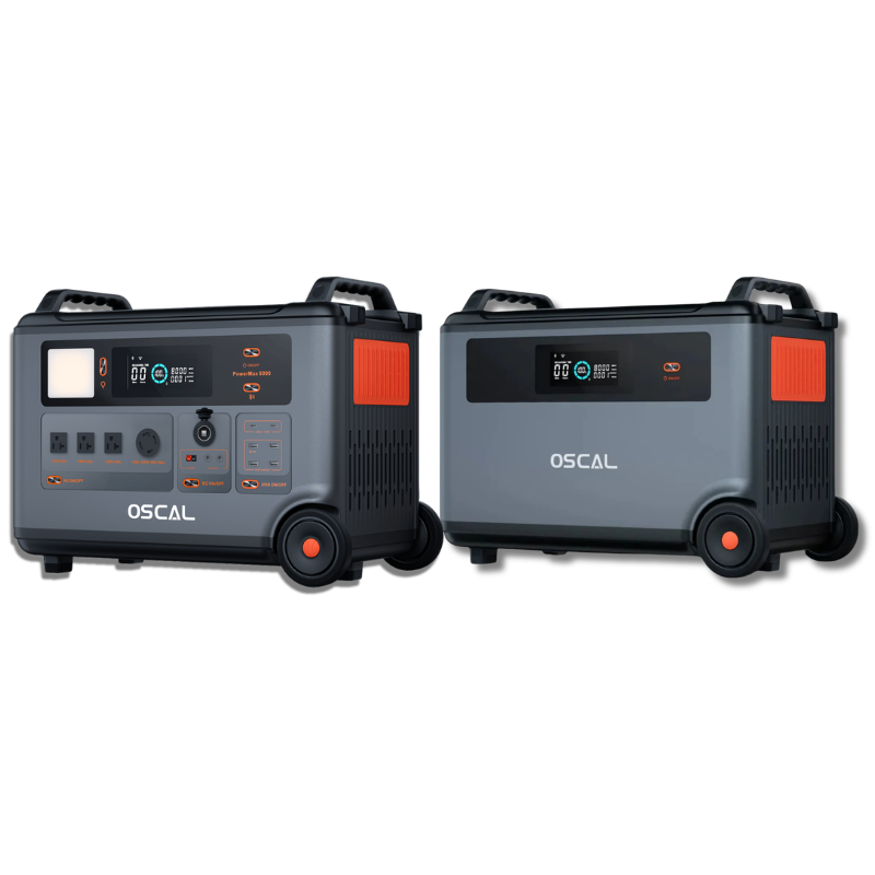 Oscal PowerMax 6000 Portable Power Station 6000W 3600Wh