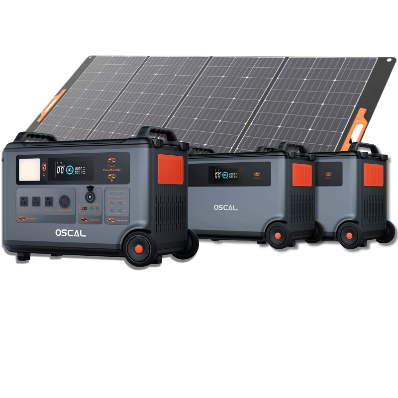 Oscal PowerMax 6000 Portable Power Station 6000W 3600Wh