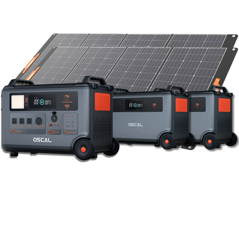 Oscal PowerMax 6000 Portable Power Station 6000W 3600Wh