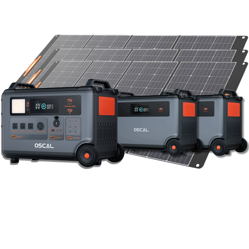 Oscal PowerMax 6000 Portable Power Station 6000W 3600Wh