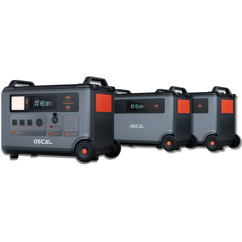 Oscal PowerMax 6000 Portable Power Station 6000W 3600Wh