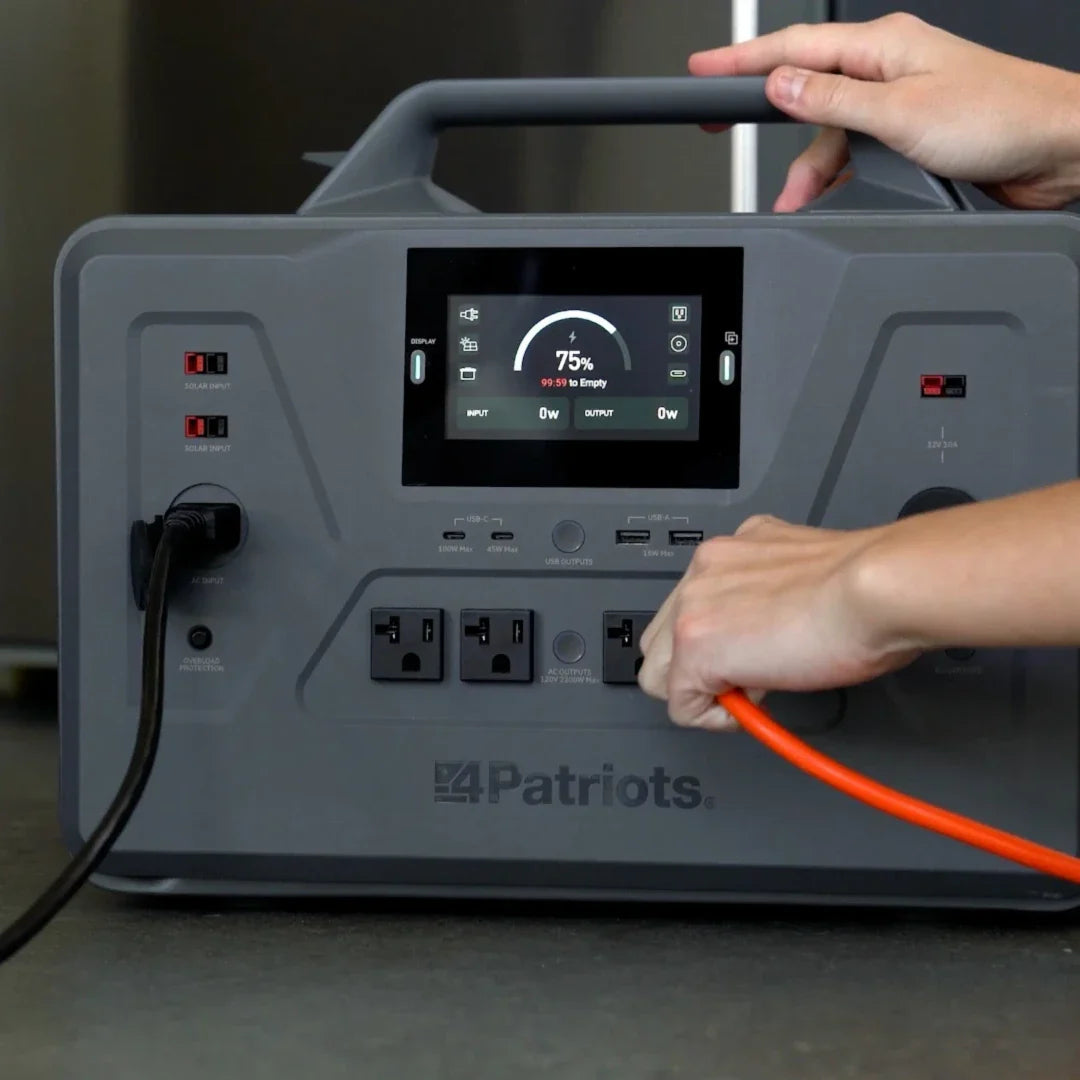 4Patriots Patriot Power 2200X Portable Power Station 2200W 2240Wh