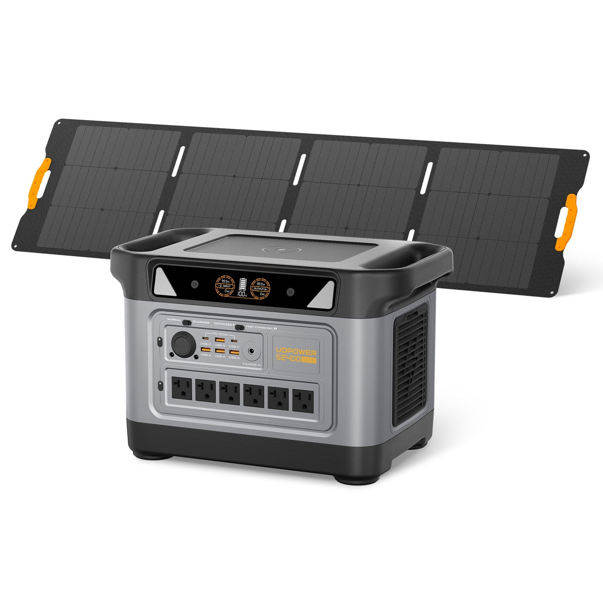UDPOWER S2400 2400W LiFePO4 Portable Power Station