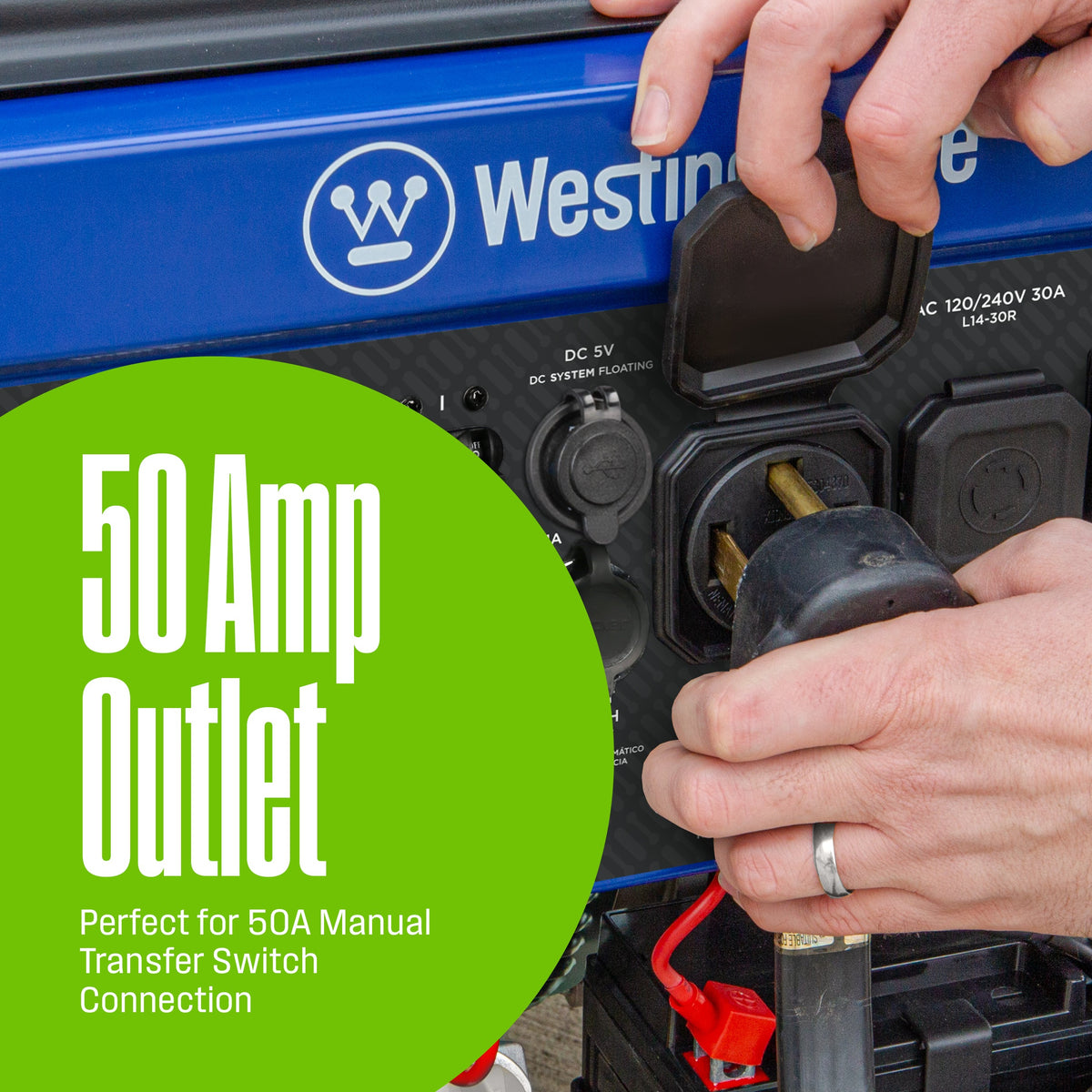 Westinghouse WGen11500DFc 11500W Dual Fuel Portable Generator