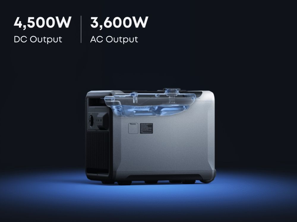 Anker SOLIX 5500 Tri-Fuel Inverter Generator 3600W
