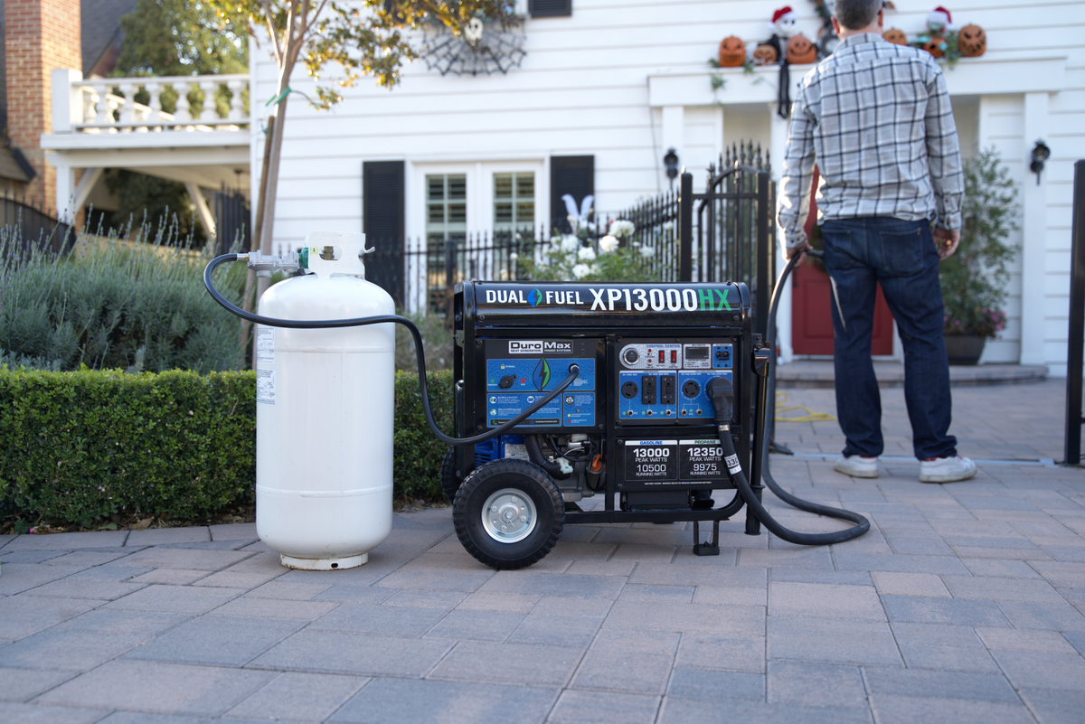 DuroMax XP13000HX Dual Fuel Portable Generator 13000W