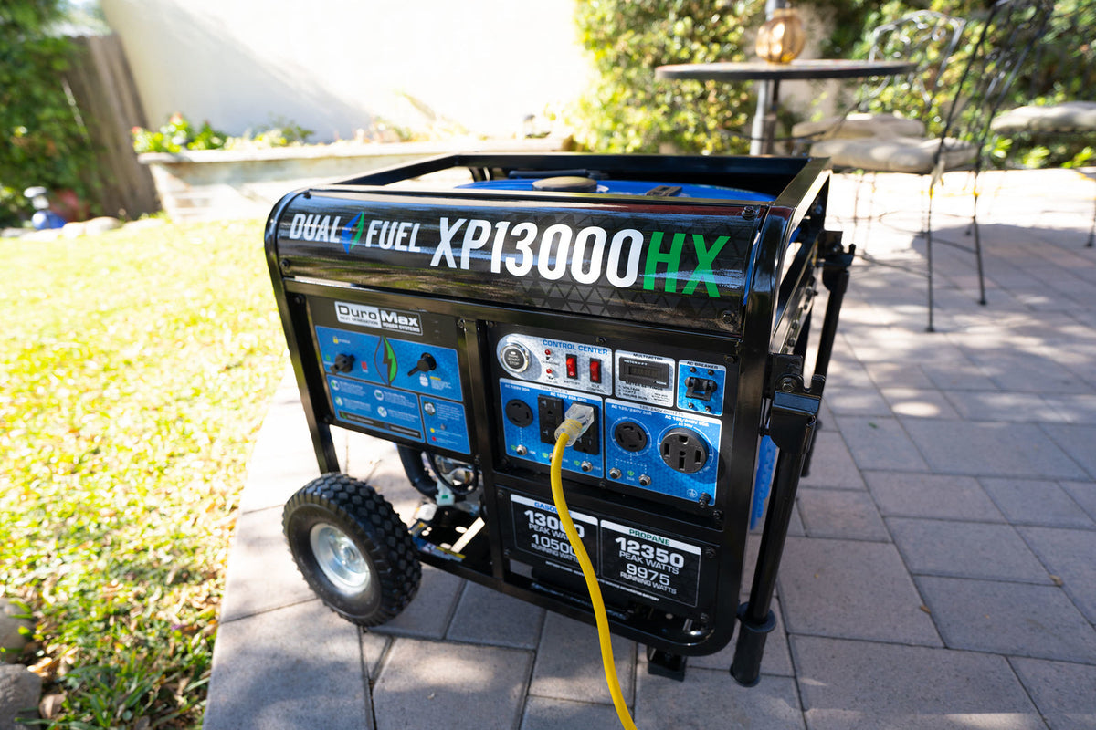 DuroMax XP13000HX Dual Fuel Portable Generator 13000W