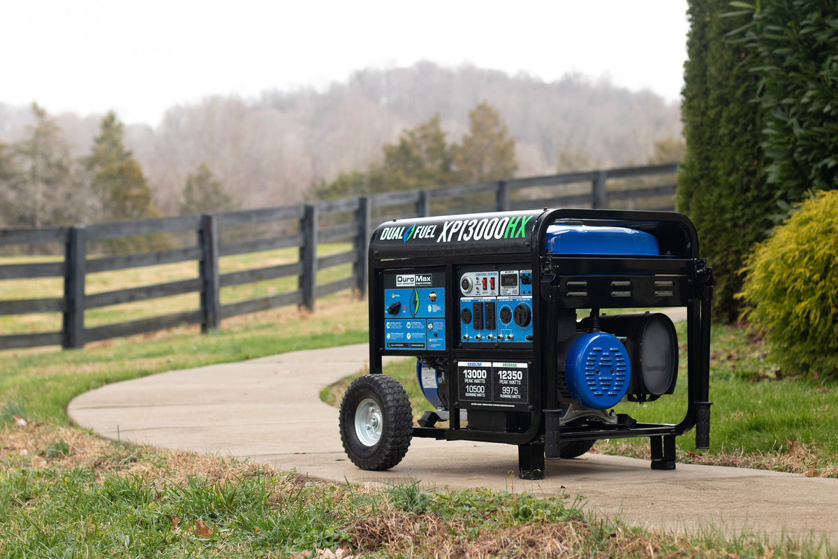 DuroMax XP13000HX Dual Fuel Portable Generator 13000W