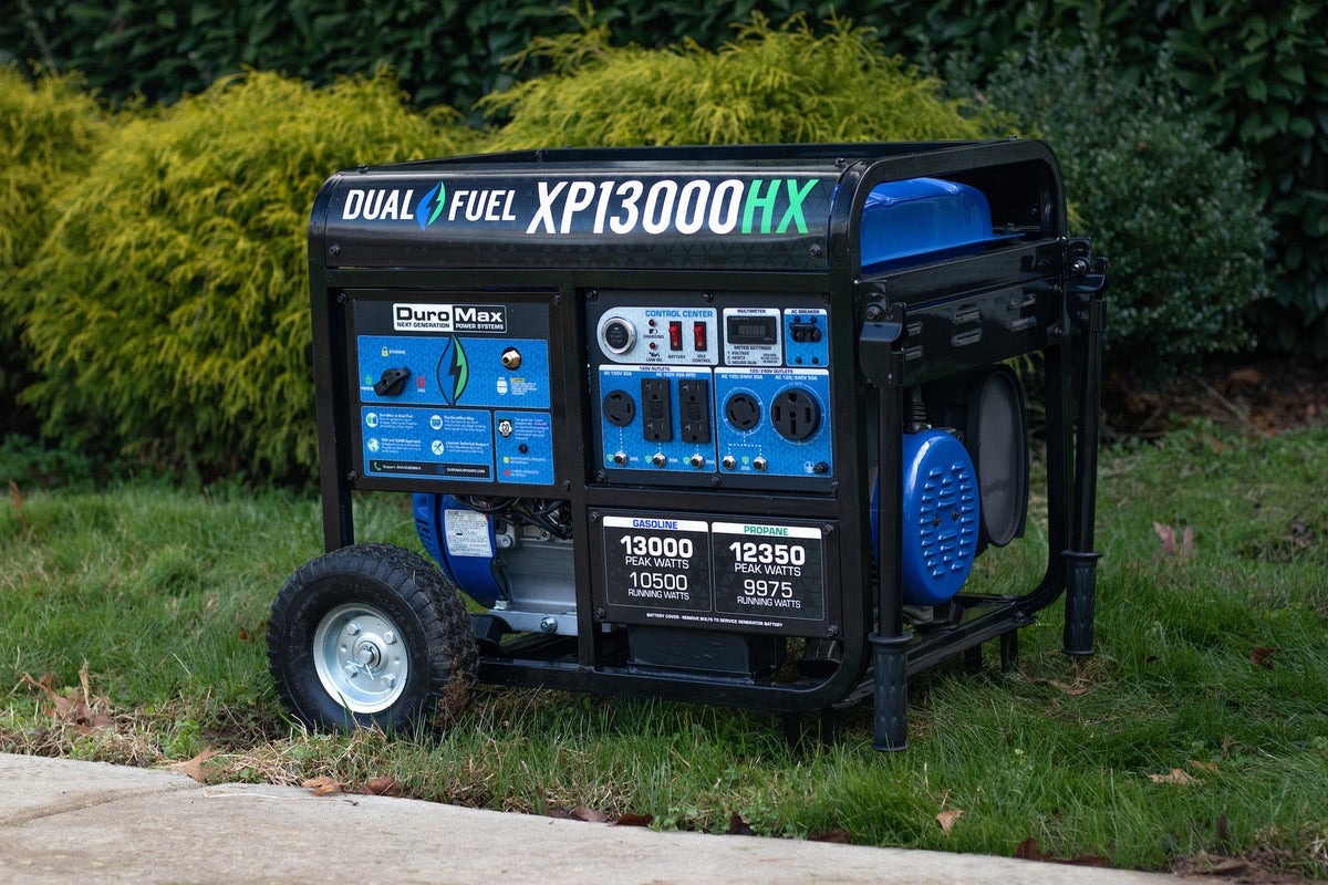 DuroMax XP13000HX Dual Fuel Portable Generator 13000W