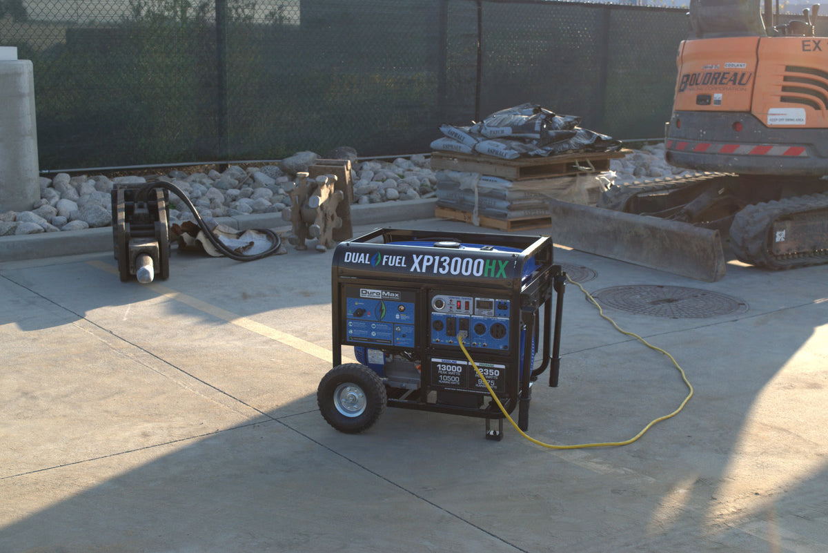 DuroMax XP13000HX Dual Fuel Portable Generator 13000W