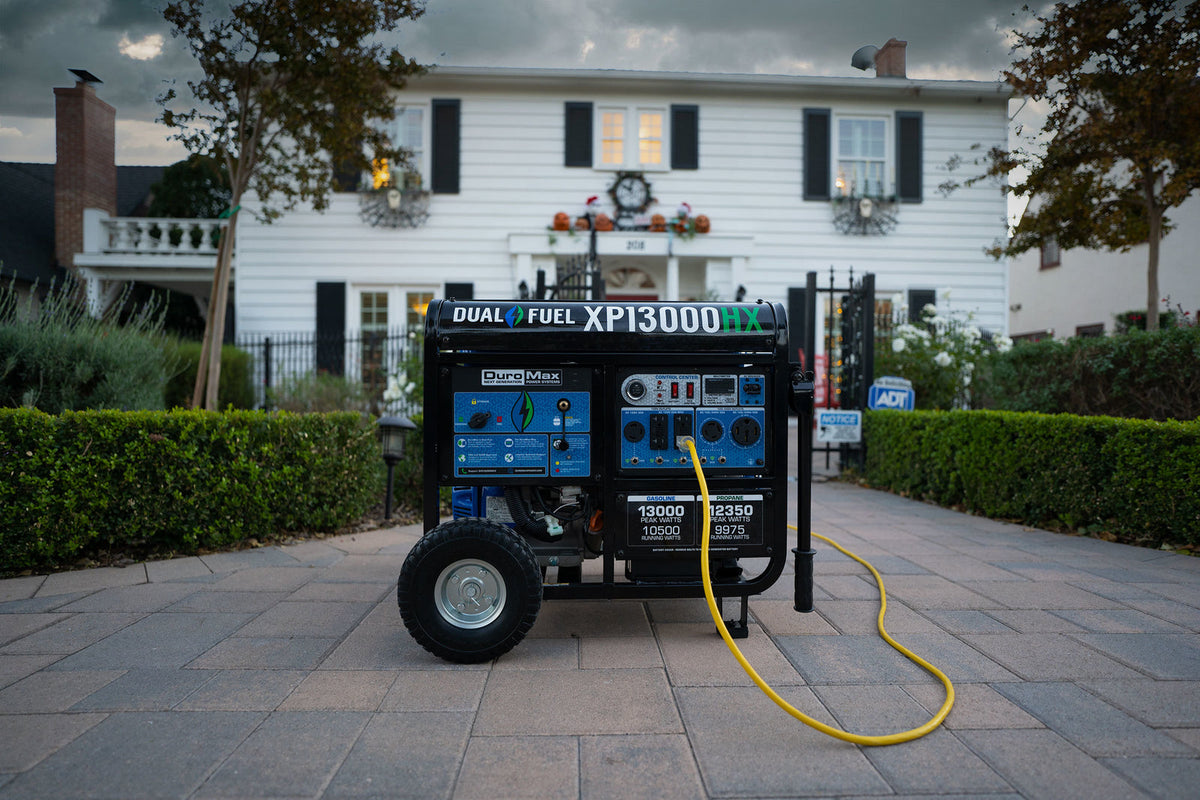 DuroMax XP13000HX Dual Fuel Portable Generator 13000W