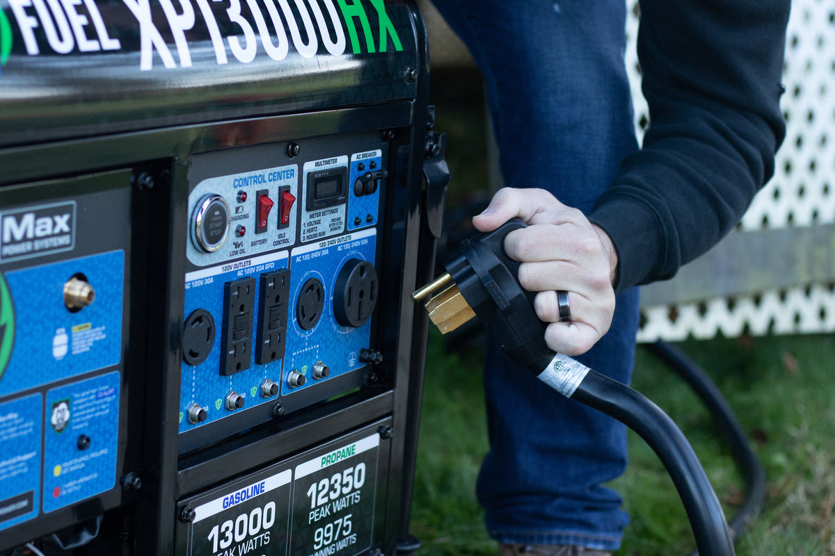 DuroMax XP13000HX Dual Fuel Portable Generator 13000W