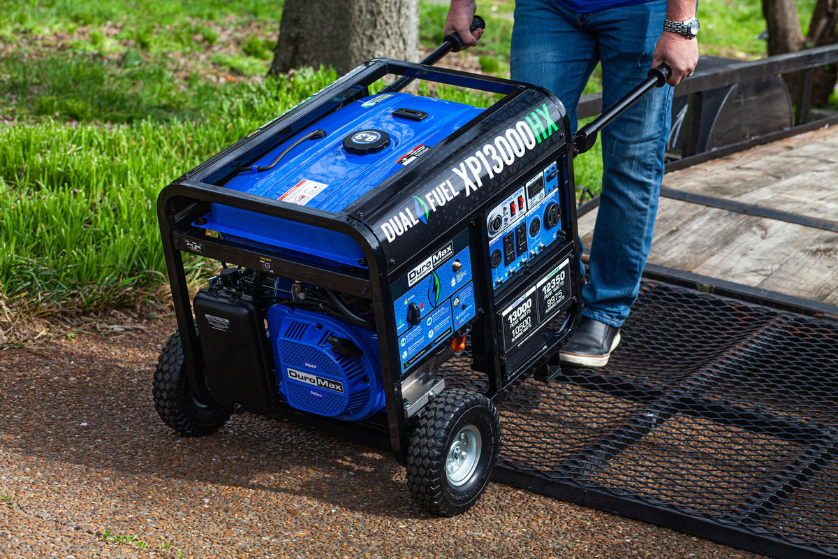 DuroMax XP13000HX Dual Fuel Portable Generator 13000W