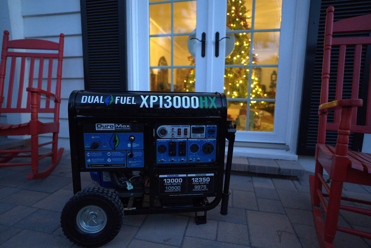 DuroMax XP13000HX Dual Fuel Portable Generator 13000W