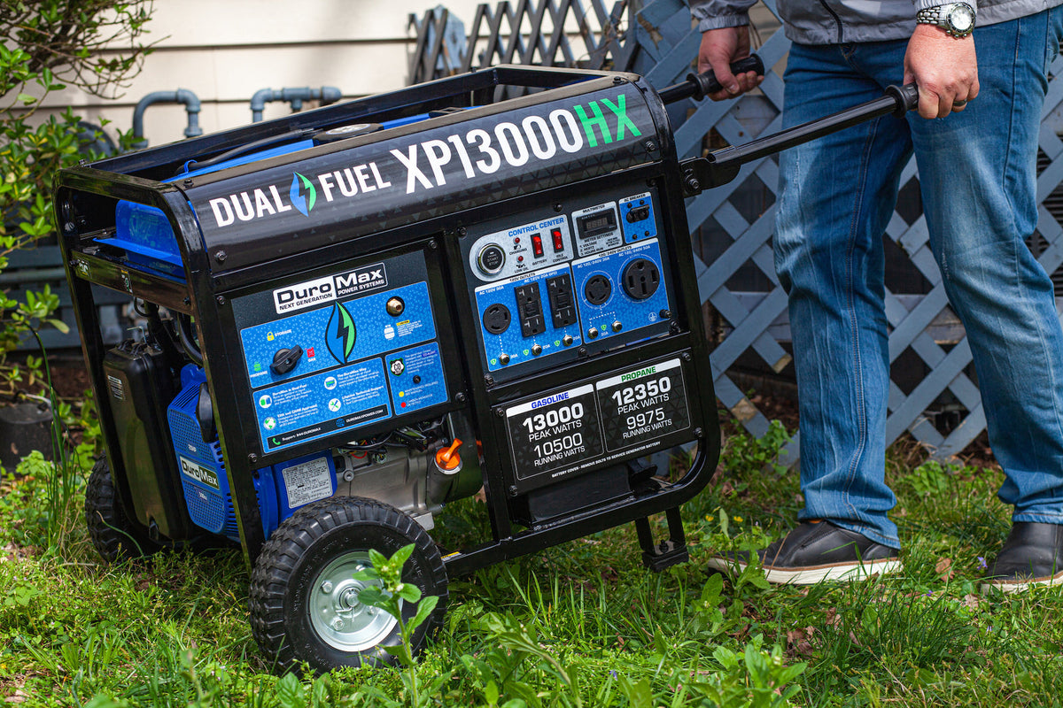 DuroMax XP13000HX Dual Fuel Portable Generator 13000W