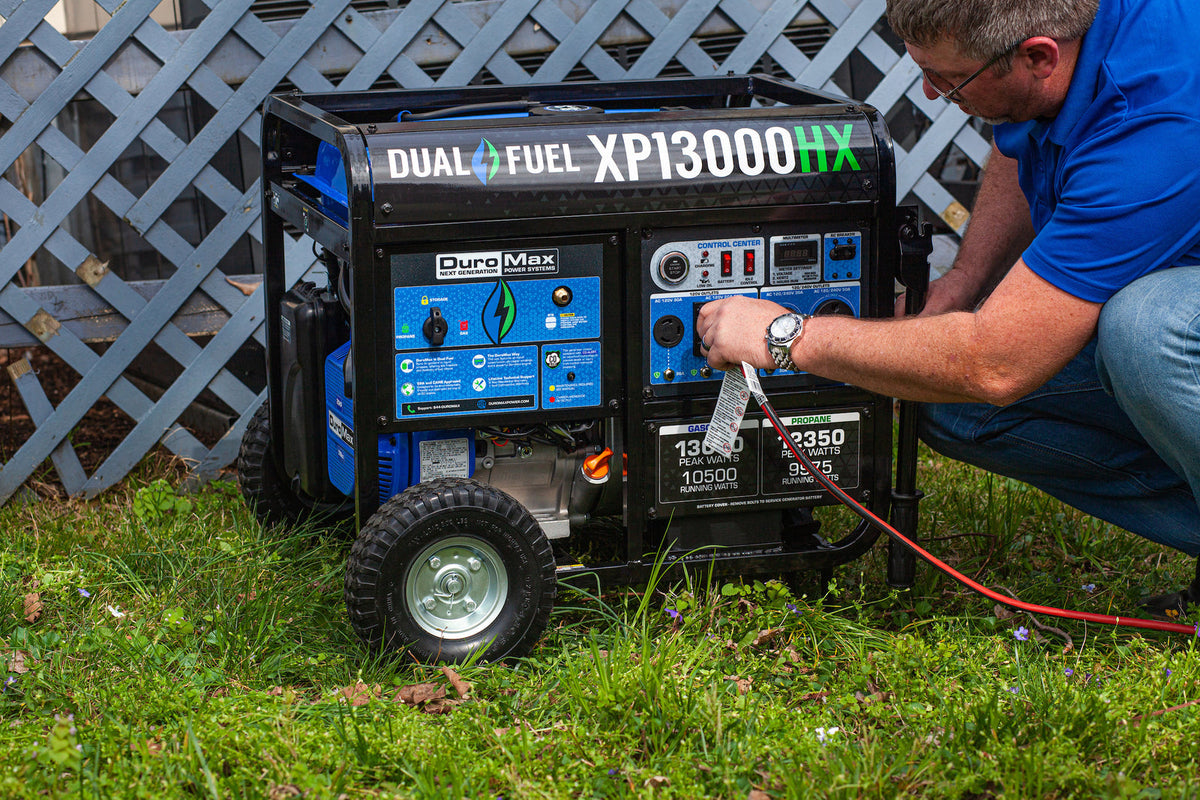 DuroMax XP13000HX Dual Fuel Portable Generator 13000W
